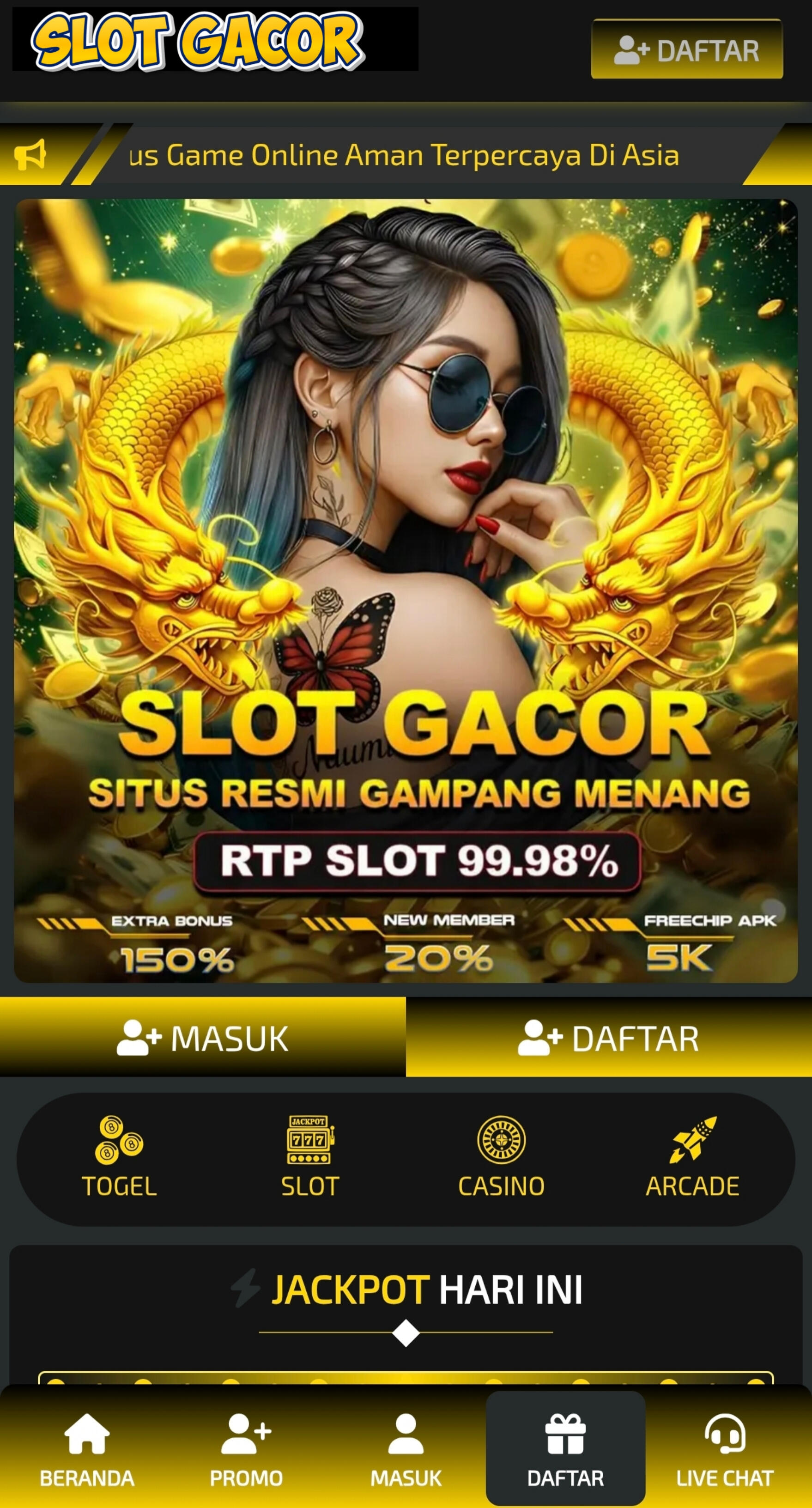 Nikmati pengalaman online yang nyaman di #GuruPola, situs resmi dengan dukungan penuh serta keamanan terbaik bagi semua pengguna.